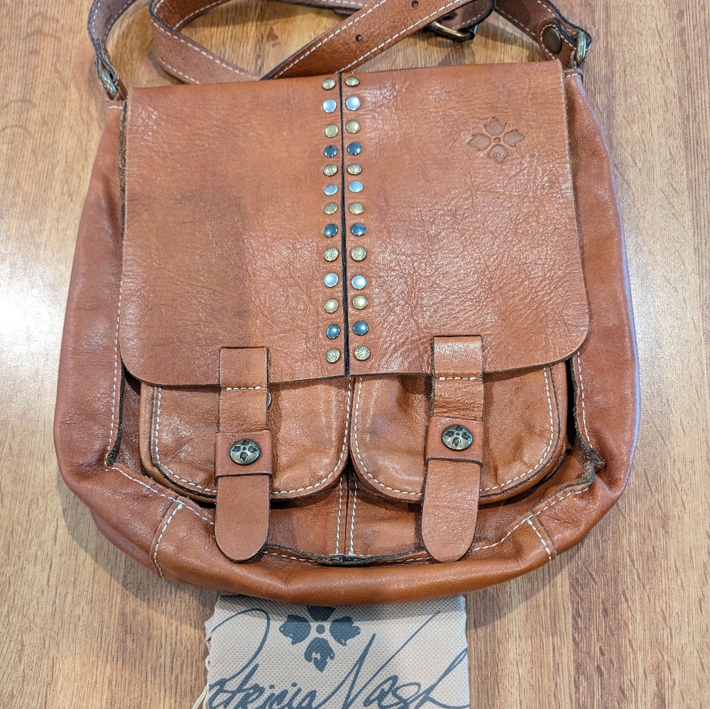 Patricia Nash Armeno Messenger Shoulder Crossbody Bag